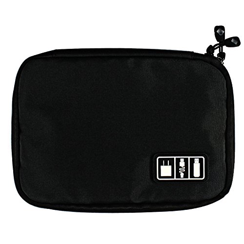 Ciaoed Tragbare Reisetasche Organisator Tasche für elektronisches Zubehör wie Festplatte und Kabel - 6