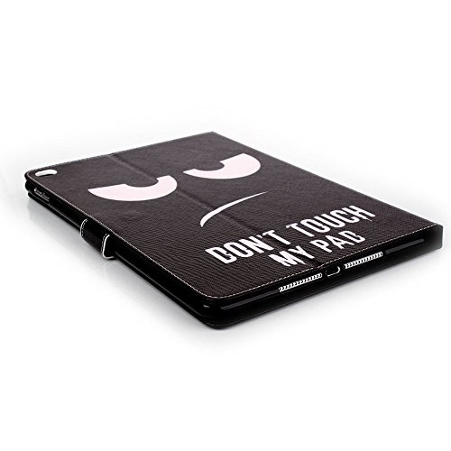 iPad Mini 4 Hülle, Deenor PU Leder Abdeckung Stand Flip Schutzhülle Hülle für Apple iPad Mini 4 Generation. (DON’T TOUCH MY PAD) - 5