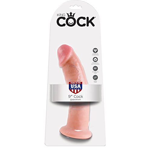 Preisvergleich Produktbild King Cock 22.9 cm Flesh Dildo