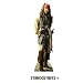 Produktbild Captain Jack Sparrow mit rotem Hut Pappaufsteller Aufsteller Standup Cardboard Cutout (95 cm)