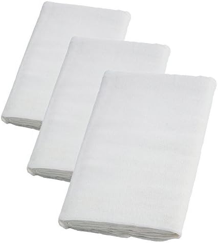 ZesGood 100% Unbleached Cheesecloth Perfect for Christmas Decorations, Cooking, Making Cheese, Straining Nut Milks and Basting Turkey, 20 SqFt / 3 Yards by ZesGood