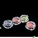 JACKY Black Friday Christmas 12pc Nail Art Pearl Fluorescence Sequins Nail Decals Nail Decoration