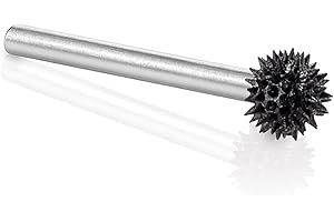 Kutzall Extrem Sphere Rotationsfräser, 1⁄8" Schaft, sehr grob - Holzbearbeitungsaufsatz für Dremel, Foredom, Milwaukee Werkzeuge. Abrasives Wolframkarbid, 1⁄4" (6,3 mm) Kopfdurchmesser, SX-14-EC