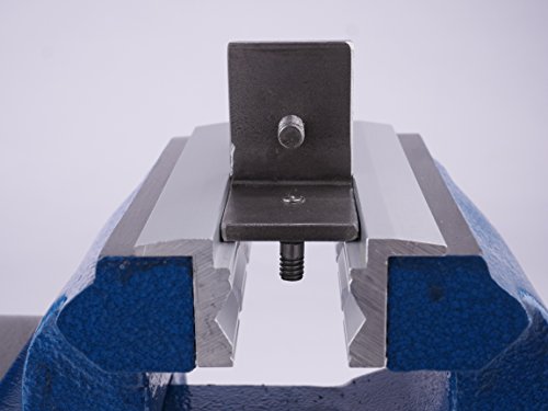 GSR Schonbacken für Schraubstock, Schutzbacken für Schraubstock 125mm Alu/Prismen mit Magnet Spann-Backen - 2
