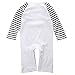 Newborn Infant Cotton Romper Cartoon Hug Baby Sleepwear White Panda 6-9 Month