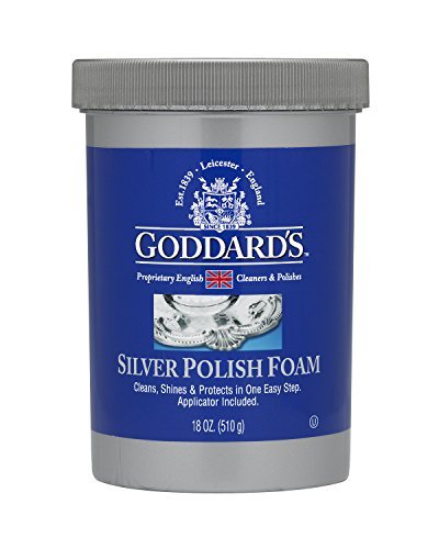 Goddard S Silver Polish, 18 oz - Tarnish Remover with Sponge Applicator by Goddard S