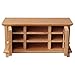 Produktbild AZXAZ 1:12 Puppenhaus Miniaturmöbel Fernsehtisch Holz Mini Schrankmöbel Jungen Mädchen Puppenhaus Zubehör (Log-Farbe)