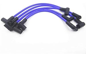 HUOPU Juego de cables de encendido de bujía marina para Mercruiser 3.0L 3.0 LX Reemplazar 816761Q14