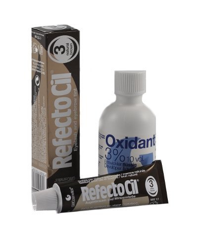 Preisvergleich Produktbild Refectocil Naturbraun und Entwickler Set