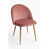 Regalos Miguel - Dining Chairs - Vint Velvet Chair - Pink