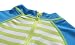 CharmLeaks Baby Boy Short Sleeve Zip Rash Guard Striped UV Protection One Piece Swimwear Swimsuit UPF 50+