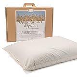 Oreiller en épeautre BIO - 50 x 70 cm