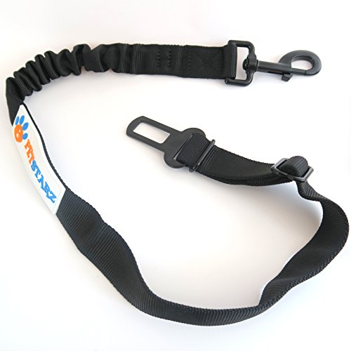 Preisvergleich Produktbild PETSTARZ Original Hundegurt fürs Auto - Hundesicherheitsgurt aus Nylon mit elastischer Rückdämpfung - Hundegurt individuell verstellbar - Hundeanschnallgurt für alle Größen geeignet