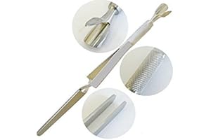 Instruments GB®-Acrylic Nail Pincher, Nail Magic wand, C Curve Cuticle Pusher, Nail Cleaner Multi Function Tool,