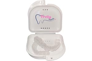 Teeth Whitening Trays, Pretty Teeth Cosmetic Smiles, Professional Custom Made Using A Home Impression Kit, Dental Grade, Perfect Fit, Dental Teeth Bleaching Trays.
