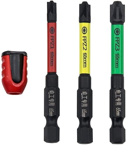 Schlitz-Schraubendreher-Bit-Set Für Elektriker – 6-teilig, FPH2, 65 & 110 Mm