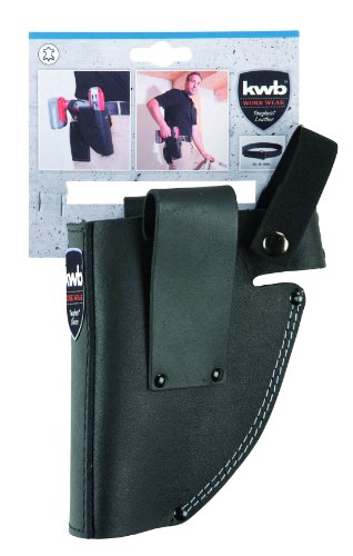 kwb Holster für Akkuschrauber 906210 (aus Leder, mit Schlaufe am Gürtel tragbar)