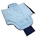 Infantastic Baby Sleeping Bag Winter Footmuff Warmer for Stroller Car Seat (Blue with pattern)
