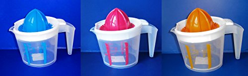 MESSBECHER 600ml BLAU mit Saftpresse Messkanne Zitruspresse Zitronenpresse 36 - 2