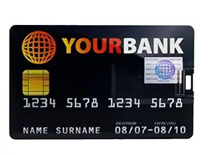 Tobo Bank Card Shape Pen Drive (64GB)