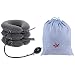 Produktbild LeRan Cervical Neck Traction Device Soft Inflatable Neck Pillows Adjustable Traction Masseur Professional Spine Improvement Collars Ideal for Head or Shoulder Pain (Gray)