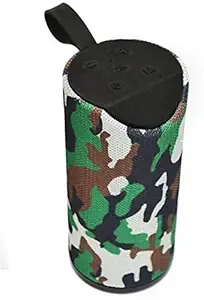 SPOY TG 113 Bluetooth Speaker Portable Wireless Play Compatible All Mobile Phone - Military