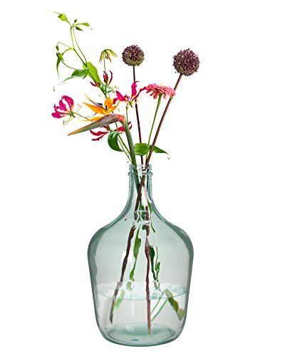 Mica decorations 1011077 Diego Flasche, Glas, weiss, 18 x 18 x 30 cm - 2