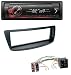 Produktbild caraudio24 Pioneer MVH-S100UB USB AUX MP3 1DIN Autoradio für Citroen C1 Peugeot 107 (05-14)