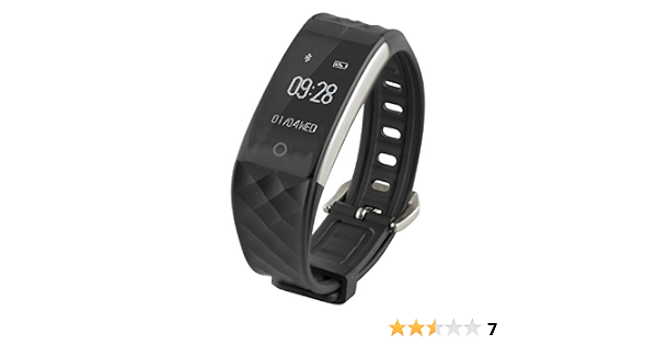 Ksix Fitness Band HR - Braccialetto Fitness Tracker con Bluetooth,  Compatibile con Smartphone, Colore: Nero : Amazon.it: Elettronica