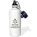 Produktbild Sports Water Bottle Gift for Kids Girl Boy, Keep Calm And Pretend Its On The Lesson Plan Funny Teacher Gifts Teaching Humor Humorous Fun Stainless Steel Water Bottle for School Office Travel 21oz