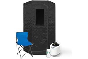 Portable Full-Body Steam Sauna Kit by Trimzpro - Premium Home Spa Experience Detox & Muscle Therapy System
