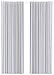 Produktbild Maison Decor Montblanc Gardine Kräuselband 240x5x270 cm weiß