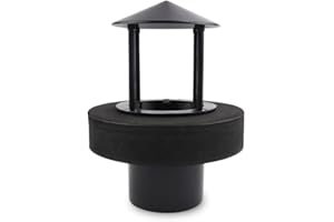 TASHELLS Protection anti-éclaboussures et flotteur pour machine à fumée à ultrasons, convient pour réservoir d'eau profond (> 10 cm), chaudière d'Halloween, étang de fontaine, aquarium, noir