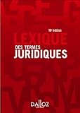Lexique des termes juridiques