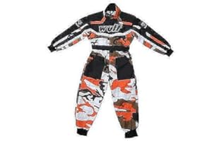 WULF STRATOS GLOVES Wulf wulfsport Enfant Camouflage Race Combinaison de Motocross LT PW Karting Enfant New