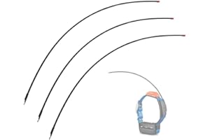 PLOUGHNAVI Antenne Collier Compatible avec Garmin T20, TT25, T5, TT10, TT15, DC50, TB10 Dog Device, Replacement VHF Antenna (3)