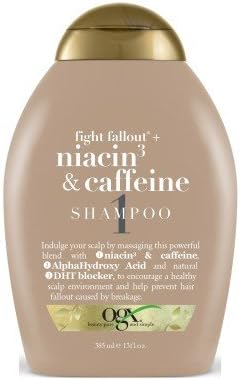Ogx Shampoo Niacin 3 &amp; Caffeine 13oz (2 Pack)