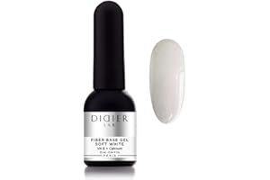 ‎DIDIER LAB DidierLab - Premium Smart Fiberglas Gel Base Soft White - Nagelhärter - UV Nagellack für Nagelschutz und Beschädigte Nägel - Maniküre