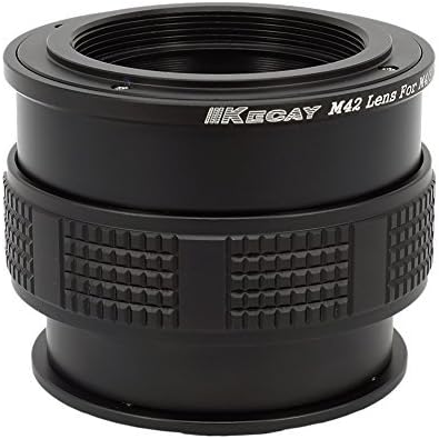 KecayM42 Screw Mount Lens to Micro 4/3 Four Thirds System Camera, Mount Adapter with Macro Focusing Helicoid, fits Olympus Panasonic Lumix Cameras