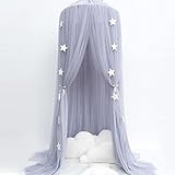 Exquisite Dekoration: Romantisches, warmes und atmungsaktives Kinderzelt für den Innenbereich, lassen Sie das Zimmer Ihrer kleinen Prinzessin zu einem charmanten Palast in einem Märchen werden.