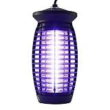 Esta lámpara utiliza el UV rayo negro de 365nm a atraer mosquitos así como mosca, mosquito, etc, y ellos mueren después de sufrir descarga eléctrica de alto voltaje.