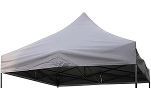 2x2 All Seasons Gazebos Spare Roof Canopy Metallic Grey