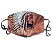 Produktbild Masken, Masken für Erwachsene, Indian Chief Fighting Buffalo Breathe Healthy Face Mask.Comfortable, Reusable - Filters Dust, Pollen, Allergens, Flu Germs Antimicrobial Germ Killing