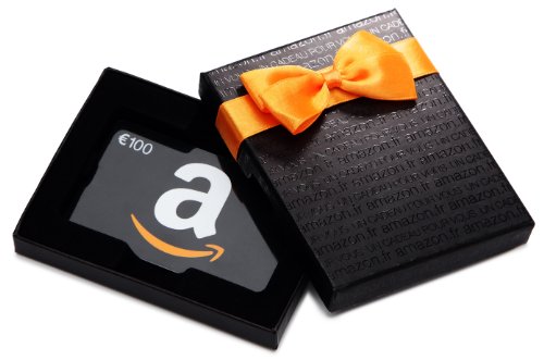 spécifications Carte cadeau Amazon.fr - €100 - Dans un coffret Amazon