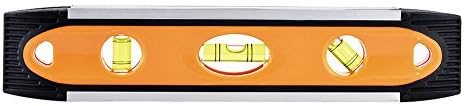 Spirit Level / Deallink Magnetic Torpedo Level with Easy Readability, Accurate Visibility / Waterproof and Durable Aluminum Frame for Constructions / Yellow