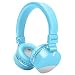 Produktbild Gorsun Premium Kopfhörer für Kinder, Bluetooth Kinderkopfhörer mit Gehörschutz, Leichte Kinder Kopfhörer mit Faltbare Kopfband, Blau