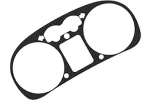 ‎LETRONIX LETRONIX Tachoblende ECHT Carbon Tacho Blende Cover geeignet für Fahrzeug Tacho Golf 4 Bora