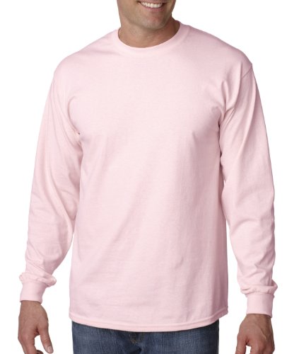 Preisvergleich Produktbild Gildan Ultra Cotton 6 oz. Long-Sleeve T-Shirt, 5XL, LIGHT PINK