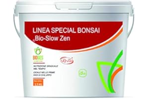 BIOGES Bio-Slow Zen da 2,5 kg – Concime per prebonsai e Bonsai in Formazione …