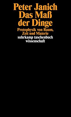 Download Das Maß Der Dinge Protophysik Von Raum Zeit Und - 
